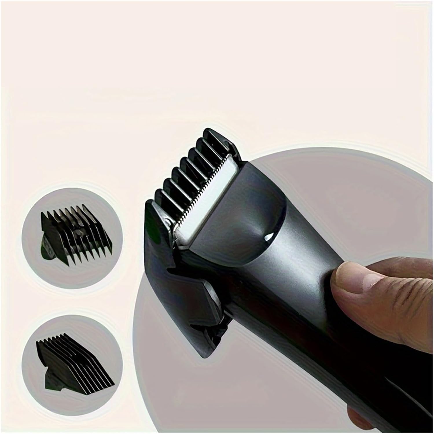 Men's Body Hair Trimmer Electric Hygiene Shaver with Ceramic Blades, Cordless Inguinal & Groin Trimmer for Gentle Grooming