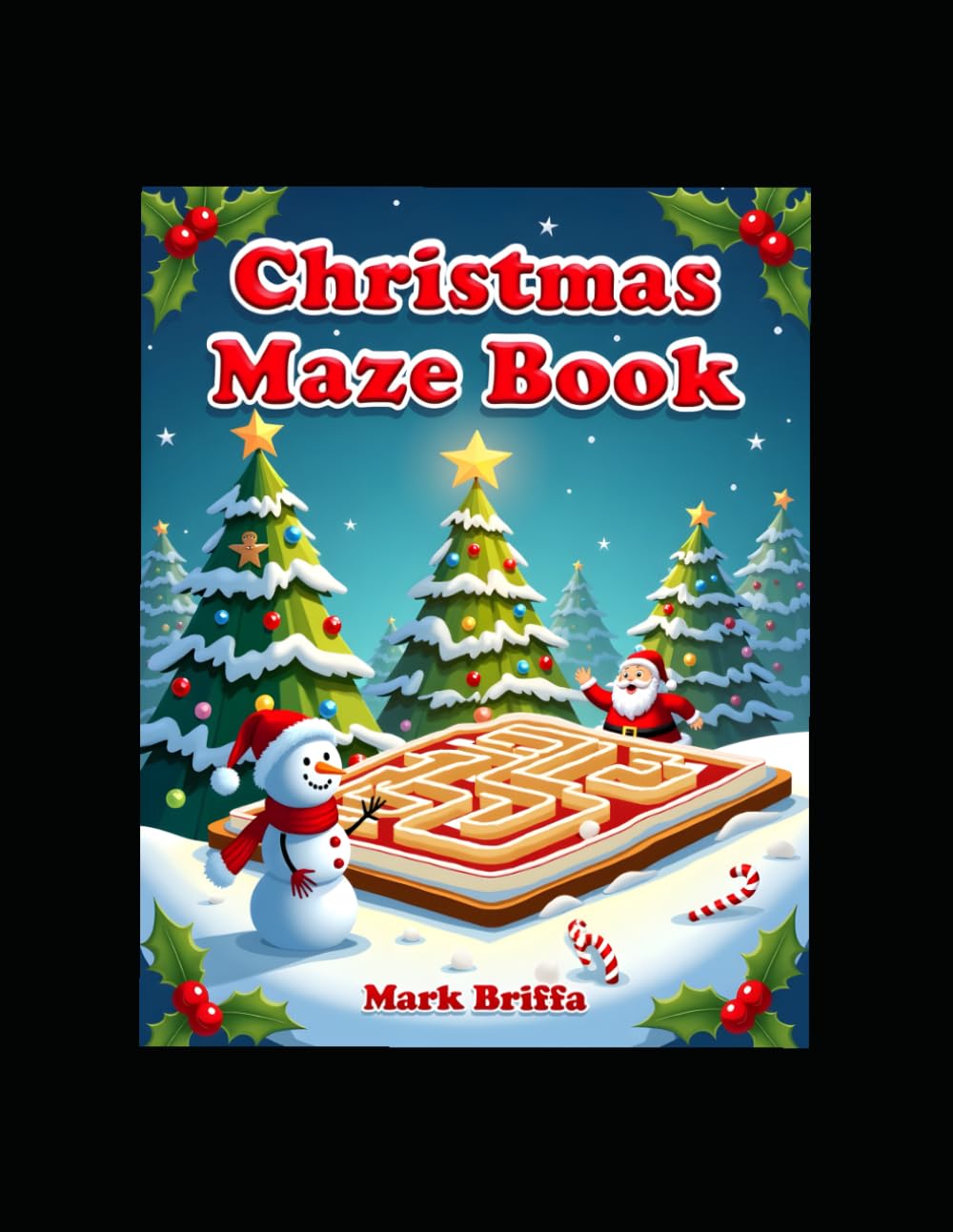 Christmas Maze Book (Kidz Maze Mania)