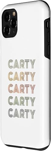 Vista 23 de iPhone 14 Plus Love Heart Carty Tee Grunge Vintage Style Black Carty Case
