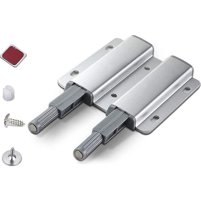Buy Dual Door Push to Open Latch Touch Latches for Heavy Duty Spring