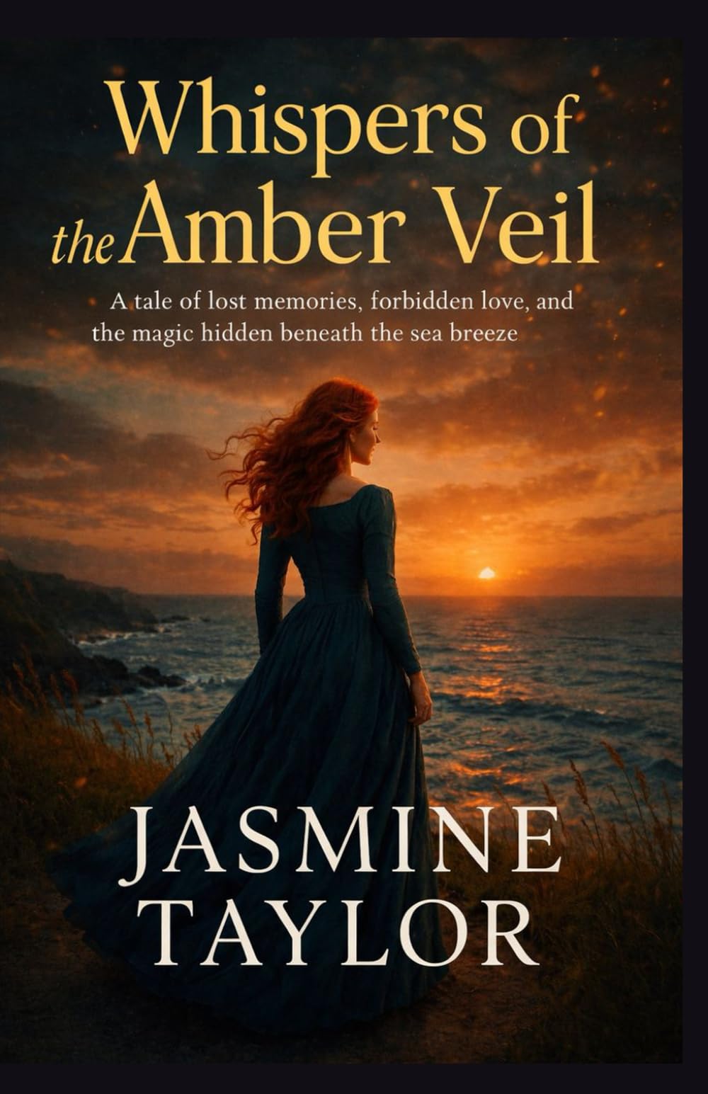 Whispers of the Amber Veil: A tale of lost memories, forbidden love, and the magic hidden beneath the sea breeze