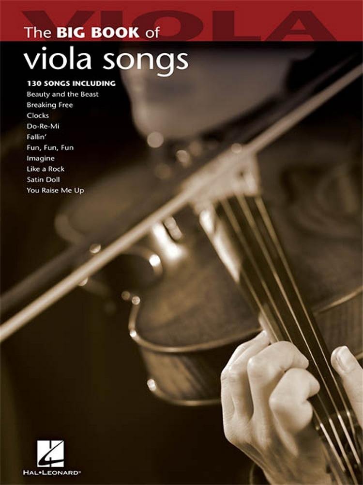 Hal Leonard The Big Book Of Viola Songs