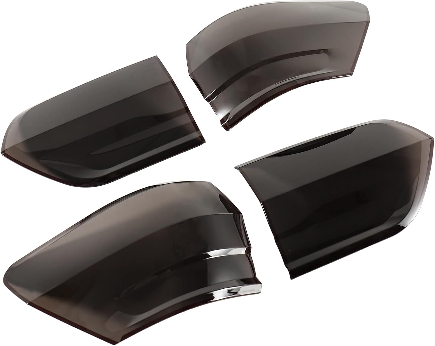 GearUp Smoked Black Rear Tail Light Cover for Jeep Grand Cherokee 2014-2020