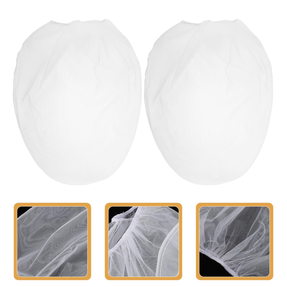 6pcs 5 Gallon Polyester Paint Filter Bags with Elastic Opening