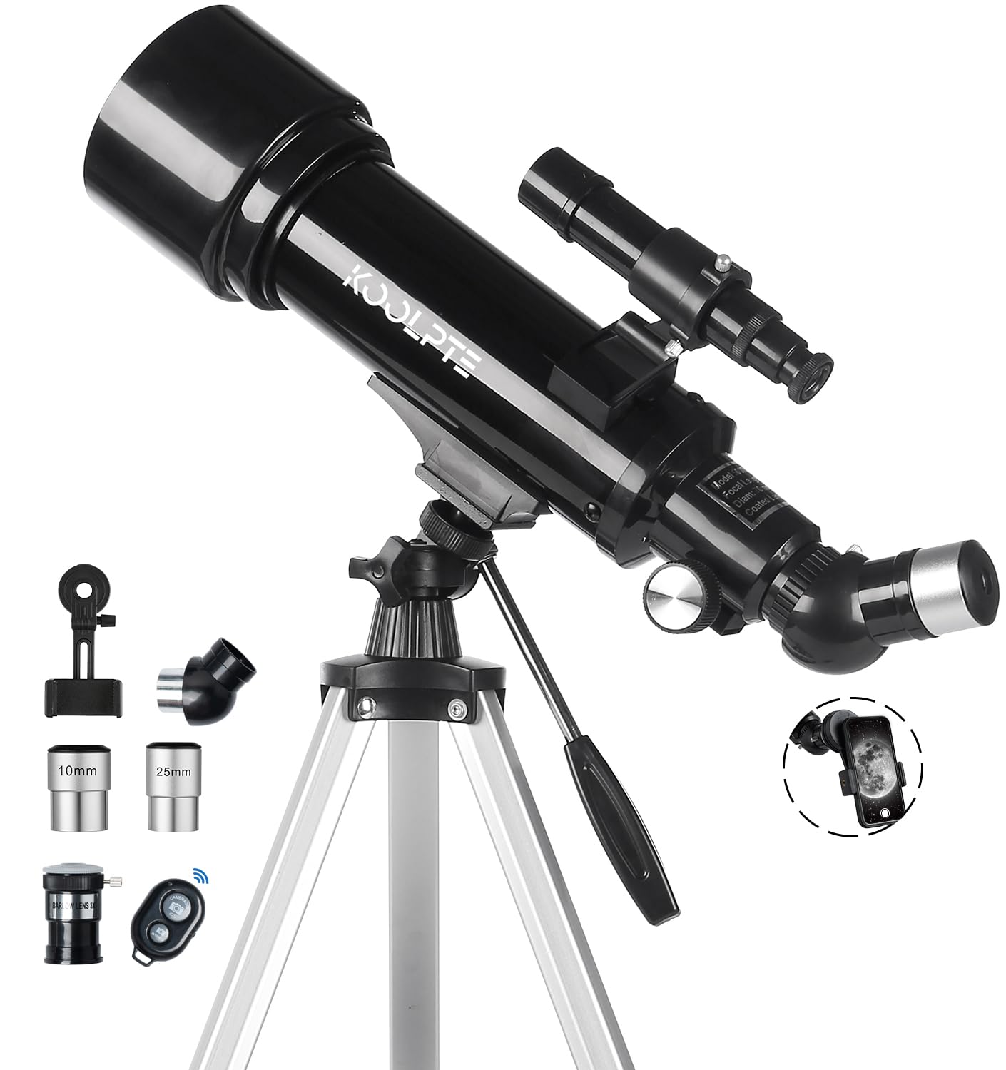 Telescope 70mm Aperture 500mm - for Kids & Adults Astronomical