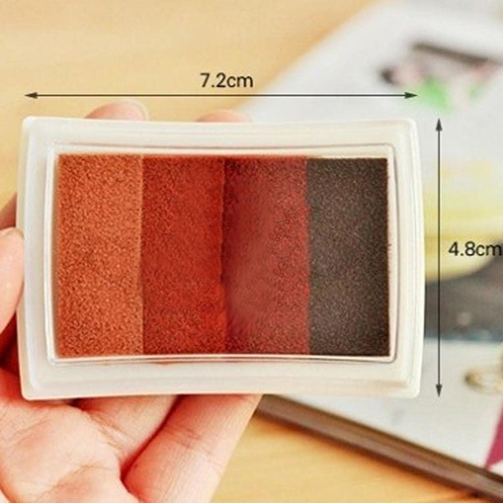 CALANDIS™ 4 Shade Colors Ink Pad Fingerprint Korea DIY Craft Embossing Colorful Pink | Ink & Pads | Stamping & Embossing | Crafts 4