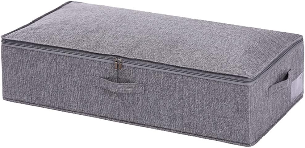 Under Bed Storage Containers Blankets Cloth Shoes Box with Lids