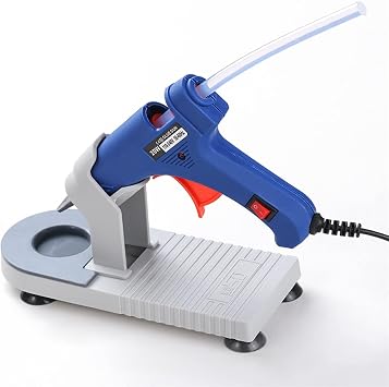 Mini Hot Glue Tool with Stand caulking base Tool for rubber base Plastic