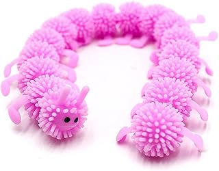 Qikafan Fidget Toys Stretchy String Caterpillar For Kids