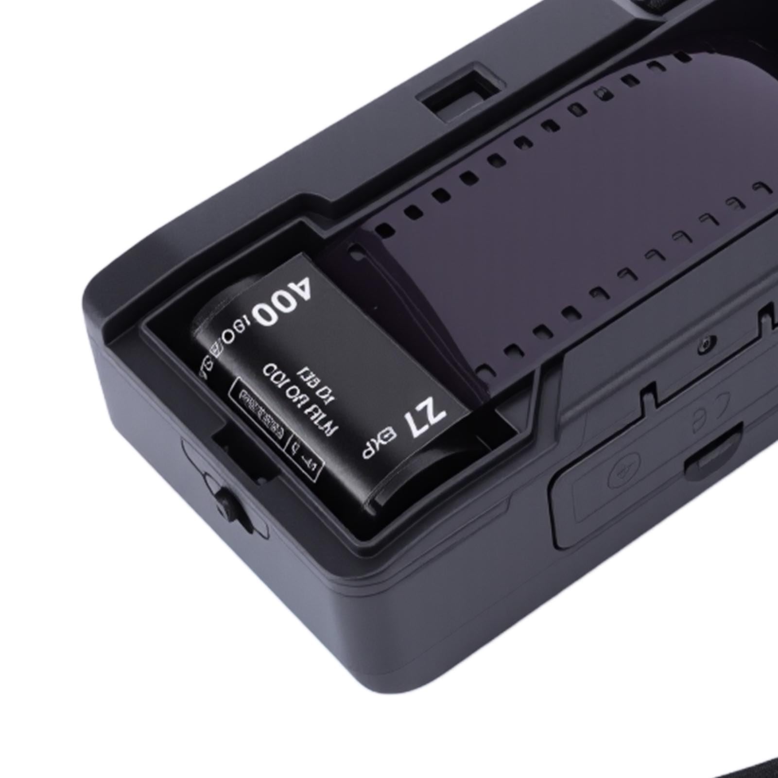Socobeta Fotocamera a Pellicola da 35 Mm, Fotocamera a Pellicola retrò con Obiettivo 28 Mm F/8, Design Riutilizzabile per la Fotografia Nostalgica, Materiale ABS con 27 Pellicole a Colori (#1)