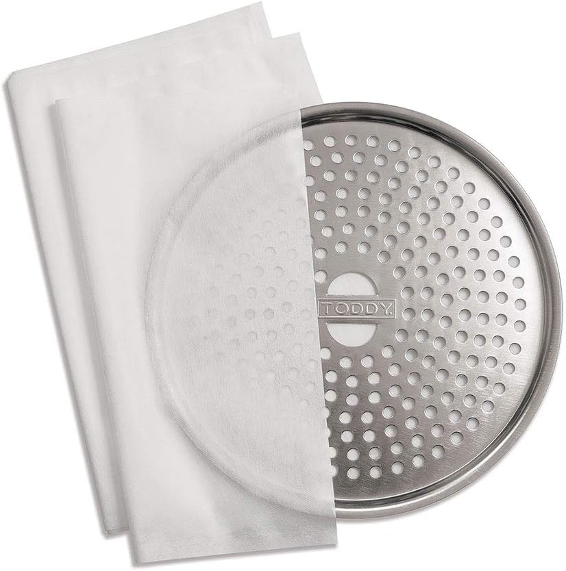 Toddy Pro Series 20 Cold Brew System Replacement Filters, Pack of 50 – Tree-Free, NSF Certified, Commercial-Grade Coffee Filter, Made in USA