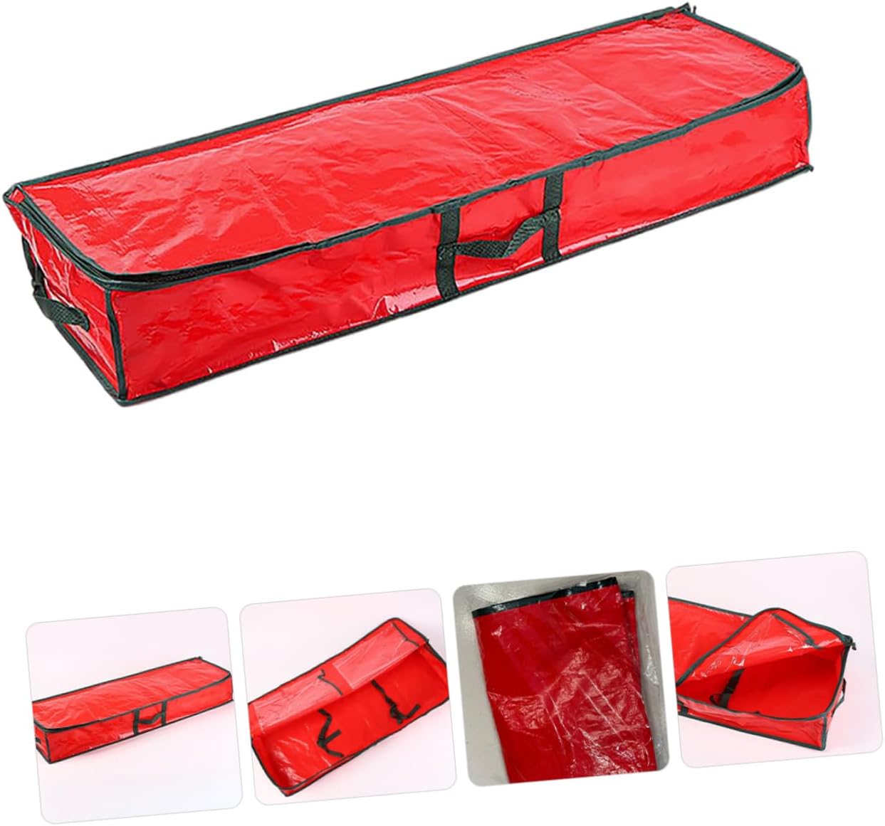 Alipis Christmas Tree Storage Bag Holiday Organizer for Large Trees Zippered Carrier Handles for Easy Access and Transport