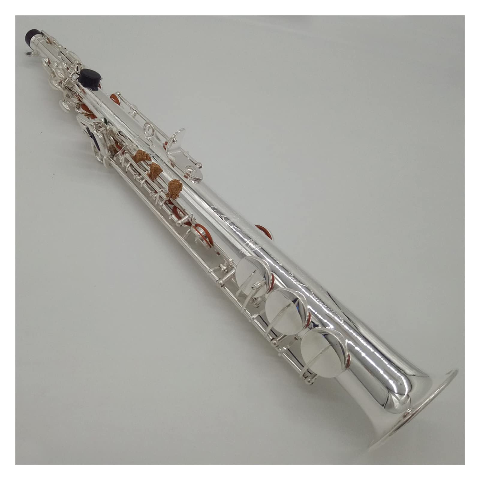 Amazon | プロフェッショナルサックス ソプラノサックス シルバー