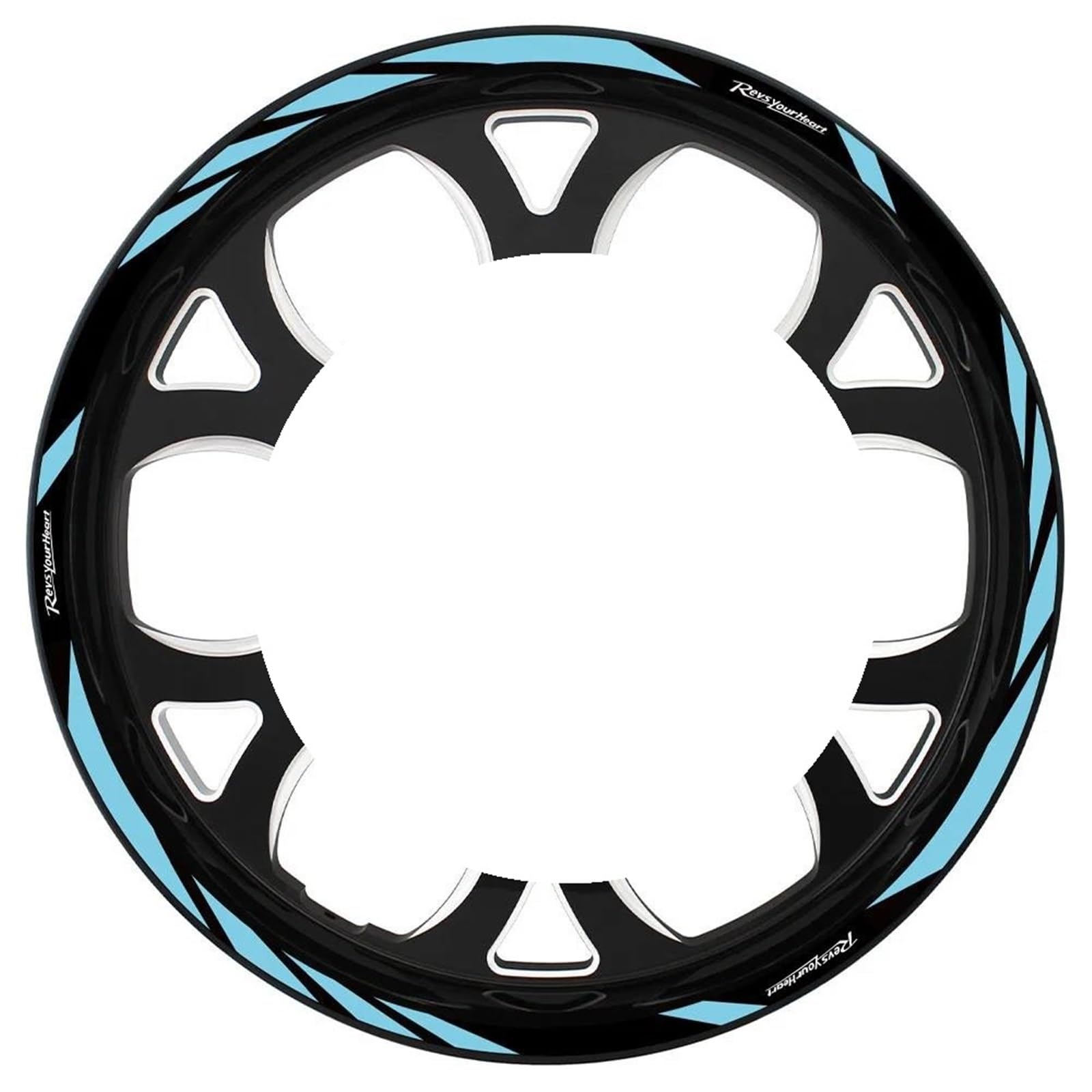 Wheel Stickers Motorcycle Wheel Sticker for YZFR1 YZFR125 YZF-R1 YZF-R125 YZF R1 R125 Decals Reflective Stripe Tape Decal Rim Reflective Decal