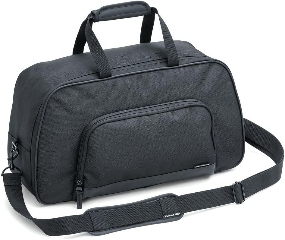 Kuryakyn 5269 Motorcycle Travel Luggage: Removable Trunk Liner with Carrying Handles and Shoulder Strap, Black, Pack of 1
