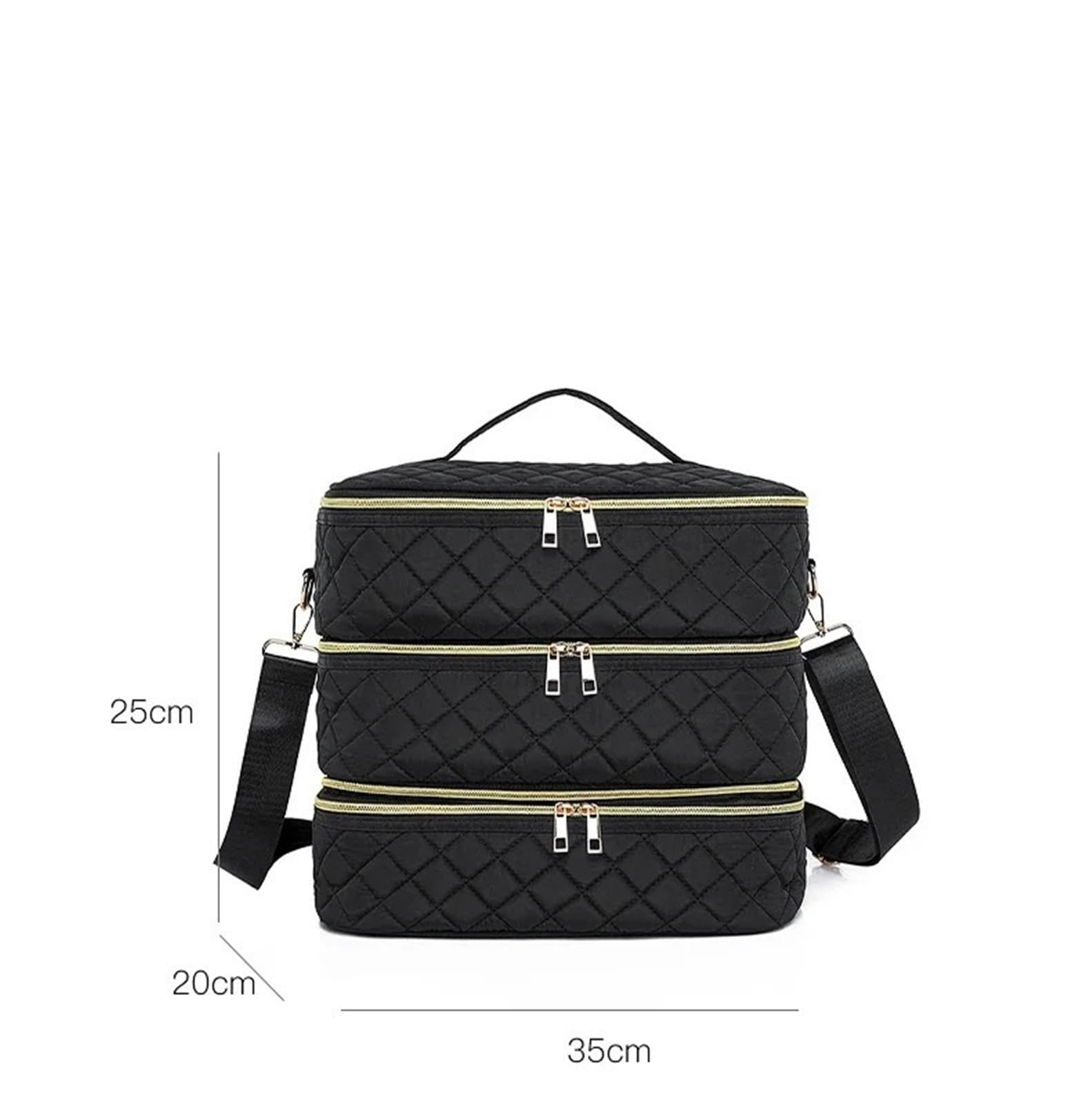 Organizador de esmaltes de uñas Bolsa De Almacenamiento De Esmalte De Uñas, 80 Botellas, Bolso De Hombro Grande For Cosméticos, Organizador For Aceite Esencial De Viaje, Organizador De Herramientas Fo