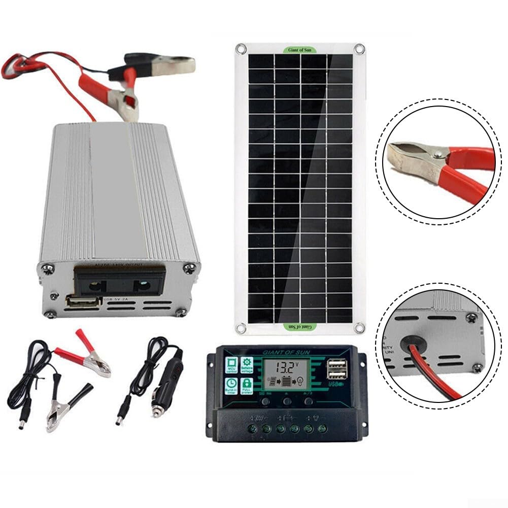 Kit onduleur solaire 220 W avec contrôleur IP65 (10 A)