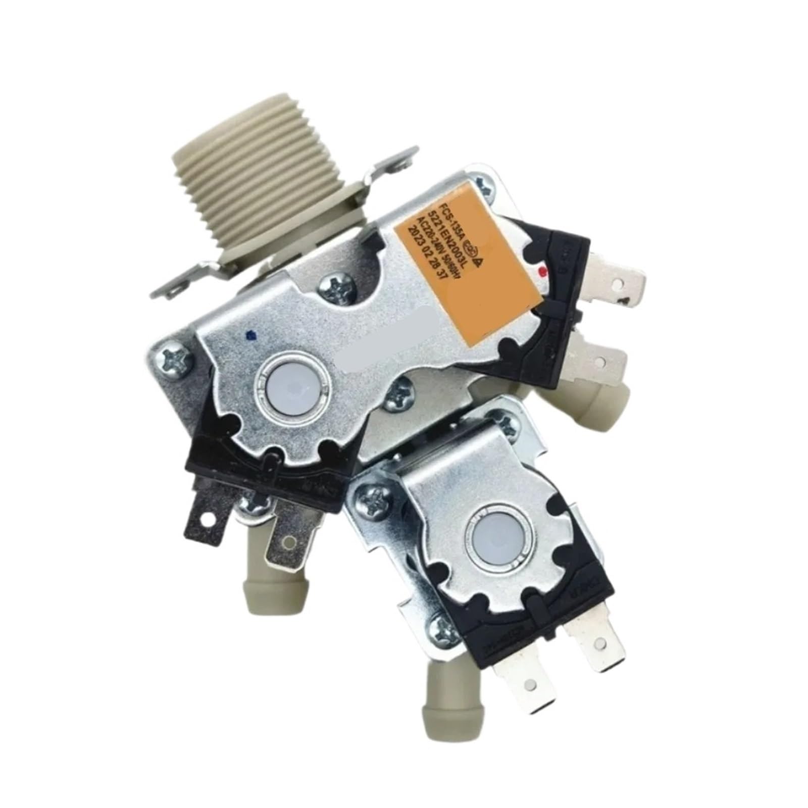 Udhbjebq One Color 5221En2003l Electric Water Inlet Solenoid Valve For Washing Machine Washer Replacement Parts