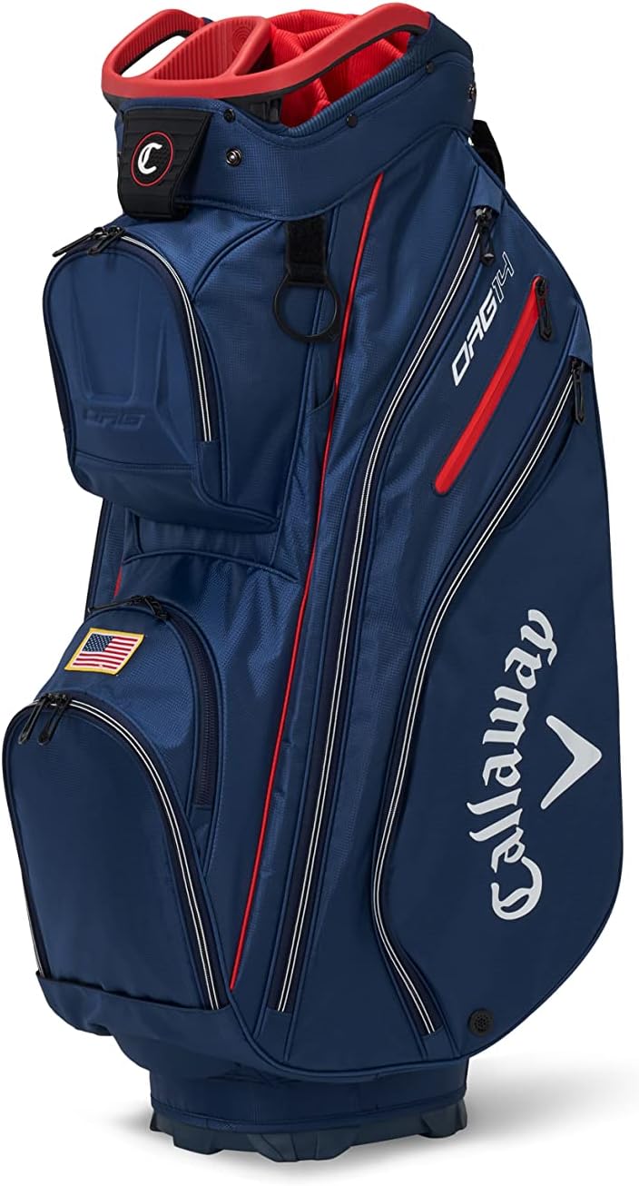 Callaway Golf 2022 Org 14 Cart Bag, Black/White Color : Sports & Outdoors