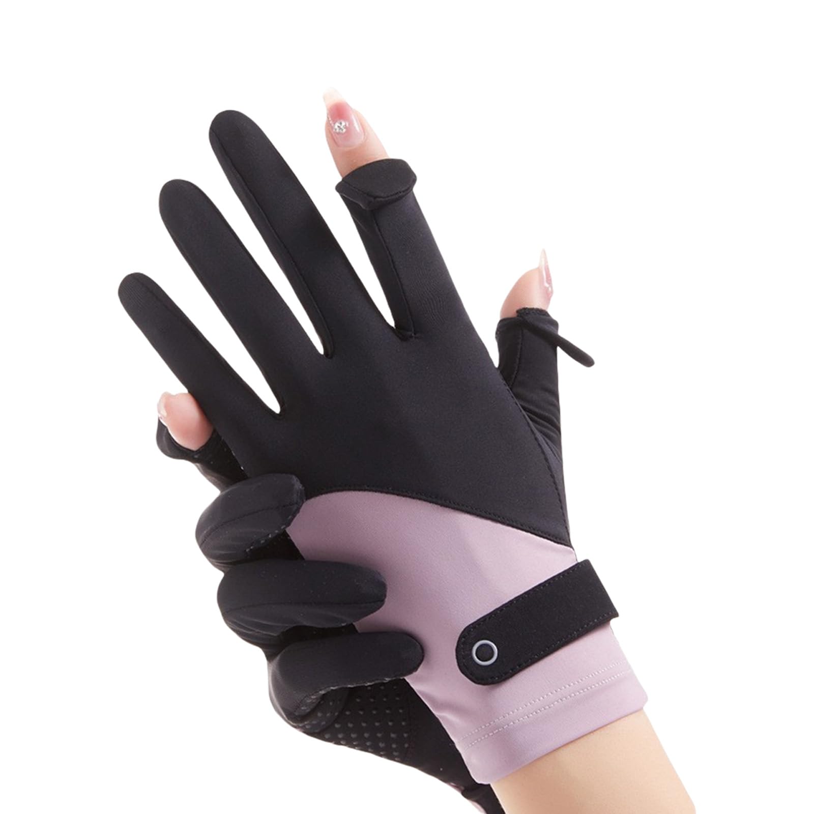 Tsophreniq Lady Sun Protections Gloves Breathable Light Weight Sports Glove Bicycles Riding Gloves for Driving and Cycling Sun Protections Outdoor Cycling Thin