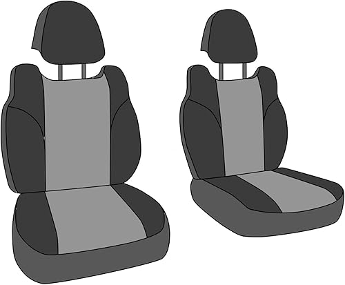 Miniatura 2 de CalTrend EuroSport - Fundas de asiento sin cordones, se adapta a Chrysler 200 2015-2017 cubos deportivos delanteros resistentes al agua, resistentes