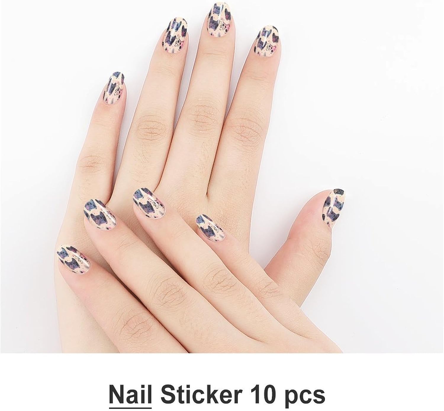 Gaming Controller PatternSummer Nail Stickers Nail Strips | Nail Art Stickers of 10 sets with decorate fingernails,toenails,artificial nails Full Cover Easy On-Off Non-Damaging