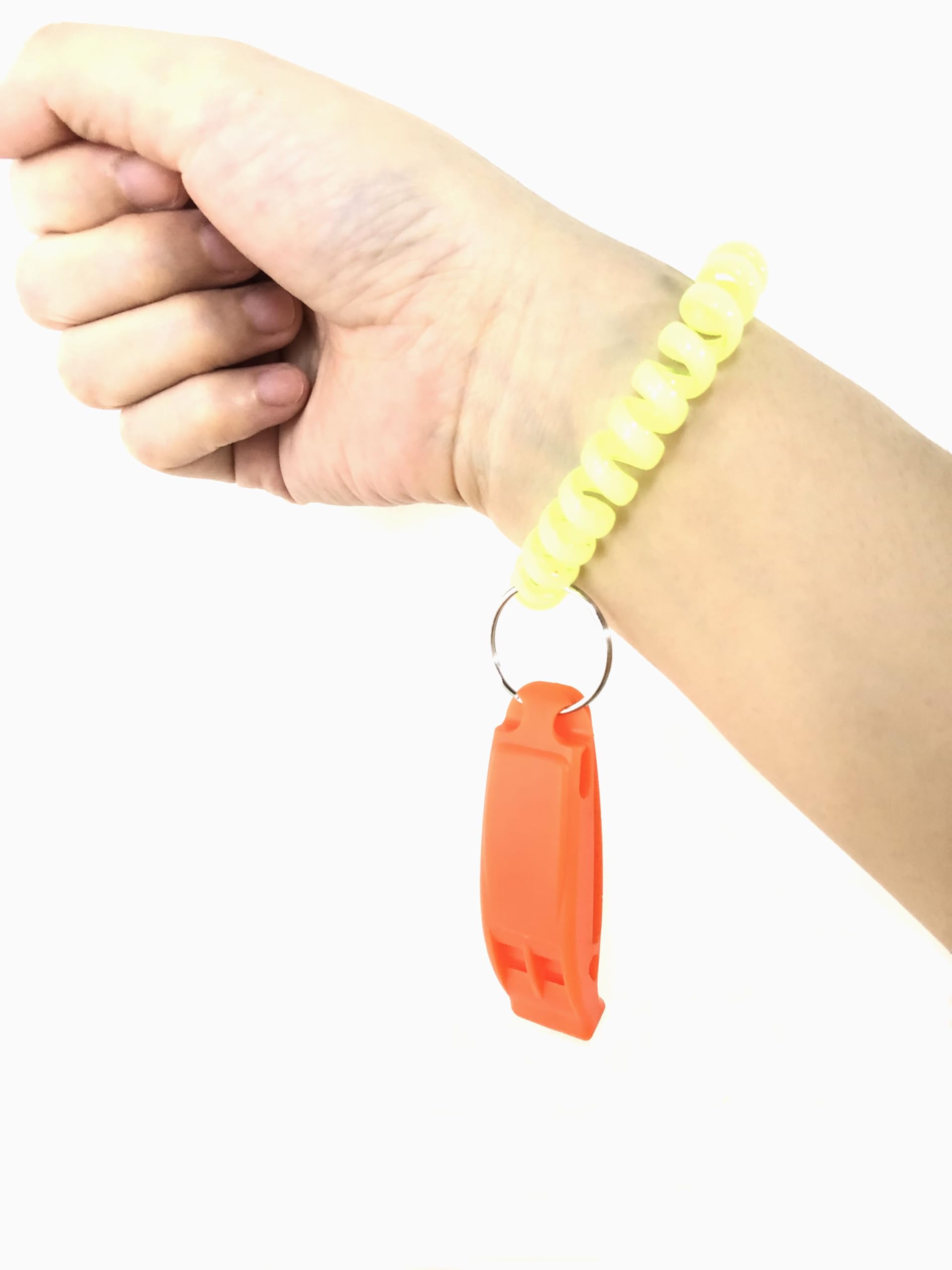 Silbato de emergencia de doble tubo de tono alto Pea-Less - Herramienta de autorescate para aventuras al aire libre/desastres, portátil, silbato universal de equipo de seguridad