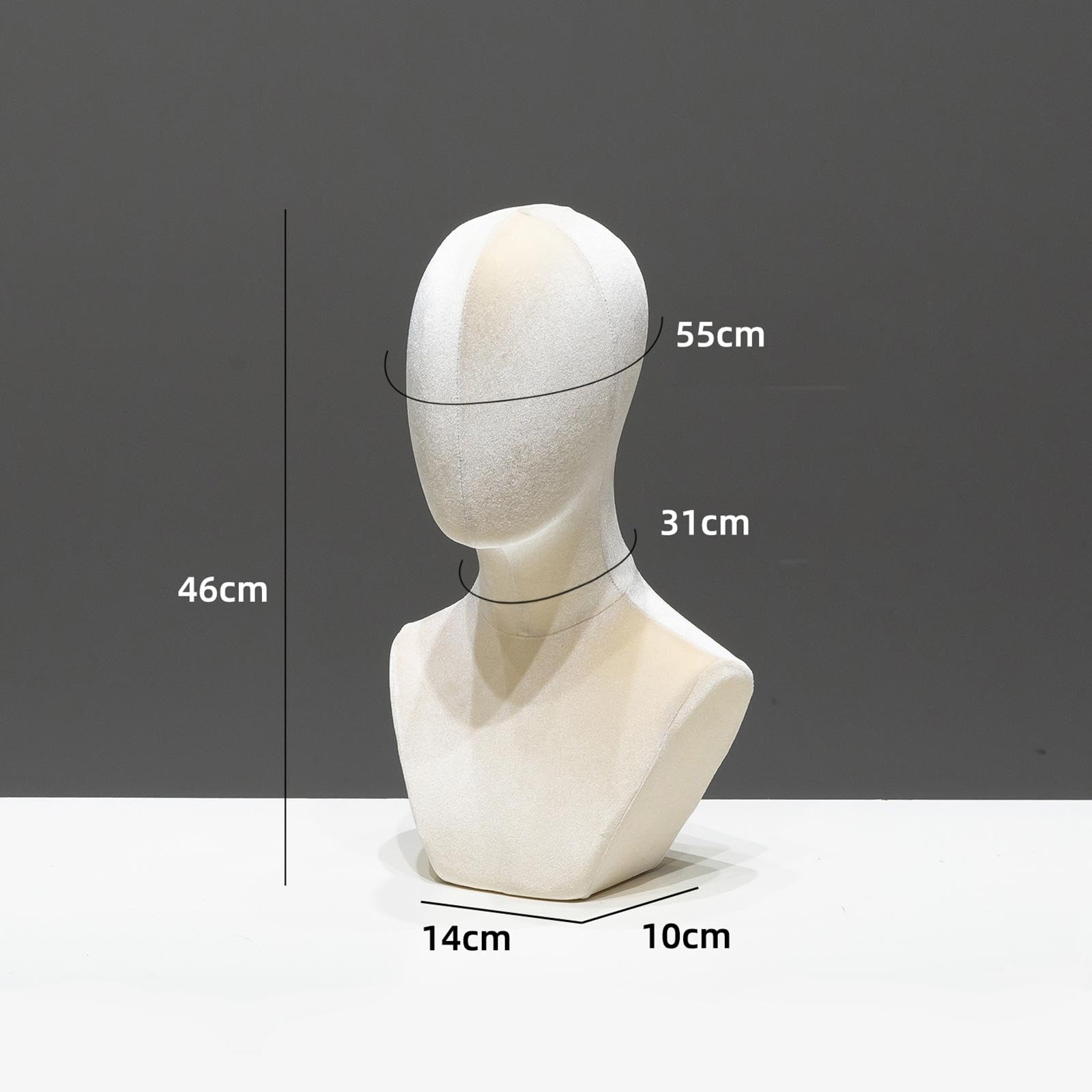 Amazon.co.jp: FashionCha マネキンヘッドディスプレイスタンド、帽子