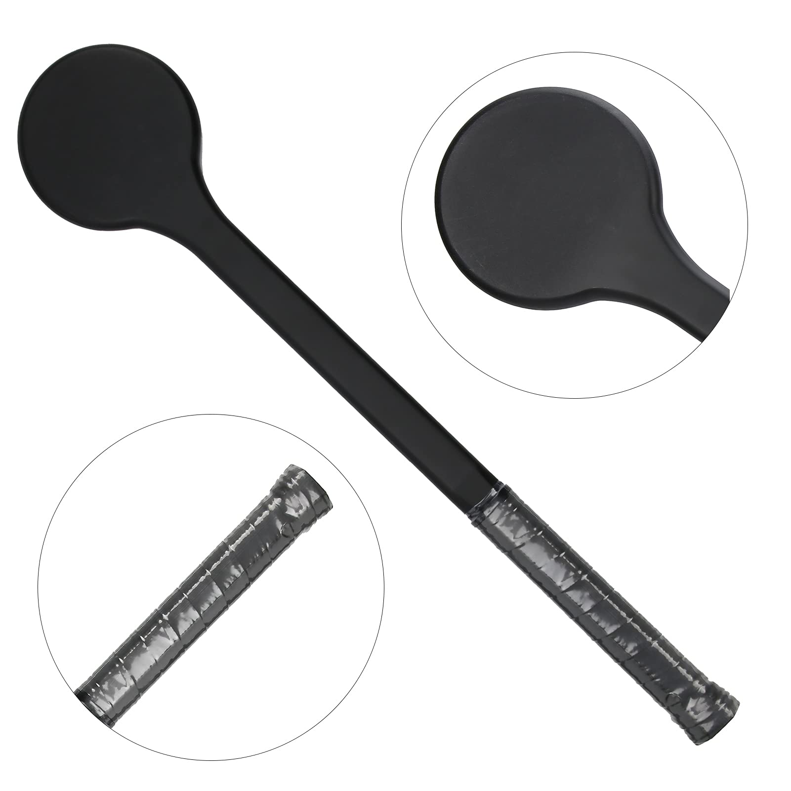 HEEPDD Rakieta Tenisowa Wskaźnik Tenisowy do ćwiczeń z Włókna Węglowego 607 X 119 X 15 Mm Trenażer Dokładności Zamachu do Pomiaru Czasu Kontaktu ze Słodkim Punktem i Zapobiegania łokciom Tenisisty