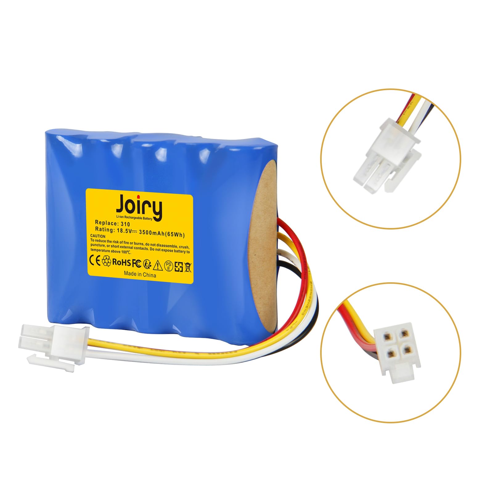 Batteria Ricambio 18V 3000mAh Per Husqvarna Automower E Gardena Sileno - Compatibile Con Molti Modelli Di Robot Tagliaerba