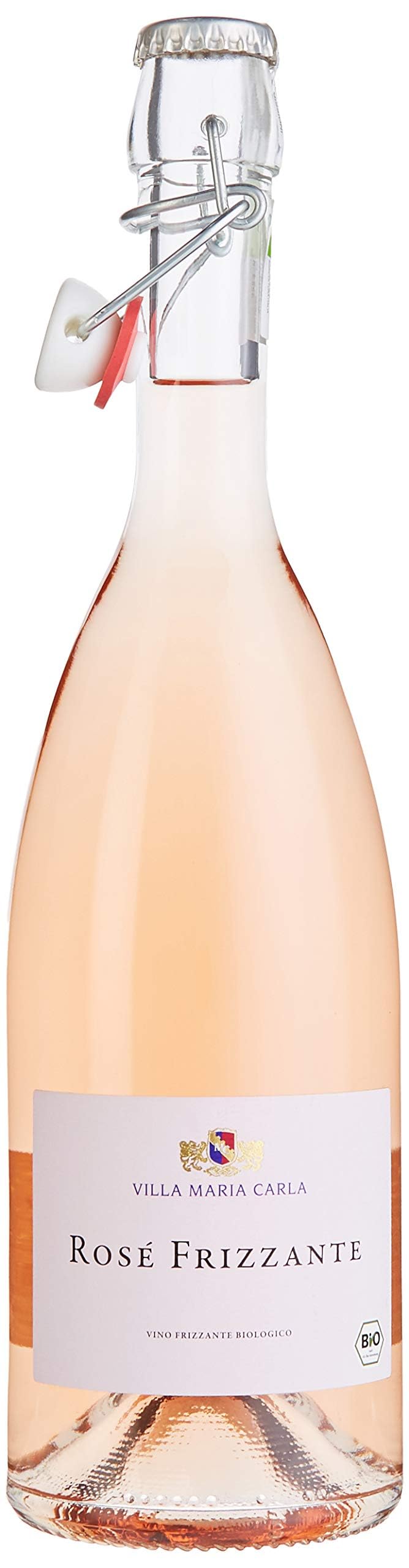VILLA MARIA CARLA Bio Rosé Frizzante IGT BIO (1 x 0.75 l) (Packung mit 6)