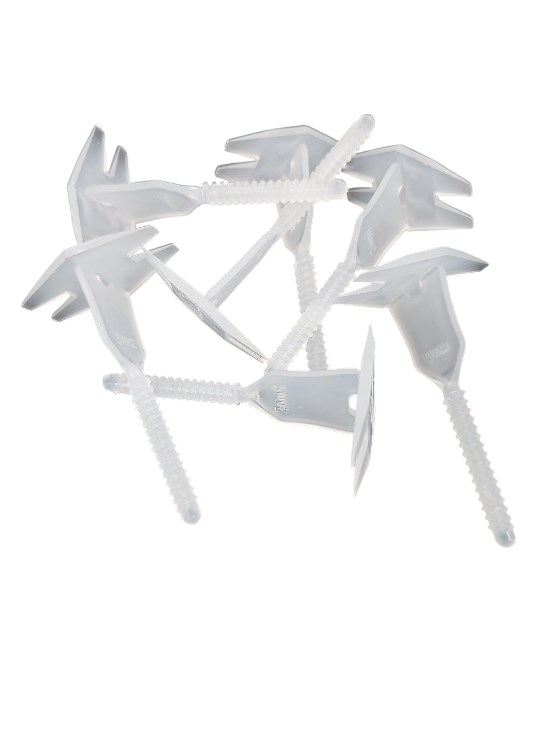 3000 linguette filettate – 2 mm di larghezza – per piastrelle di spessore 3 – 25 mm sistema di posa delle piastrelle, sistema di livellamento delle piastrelle