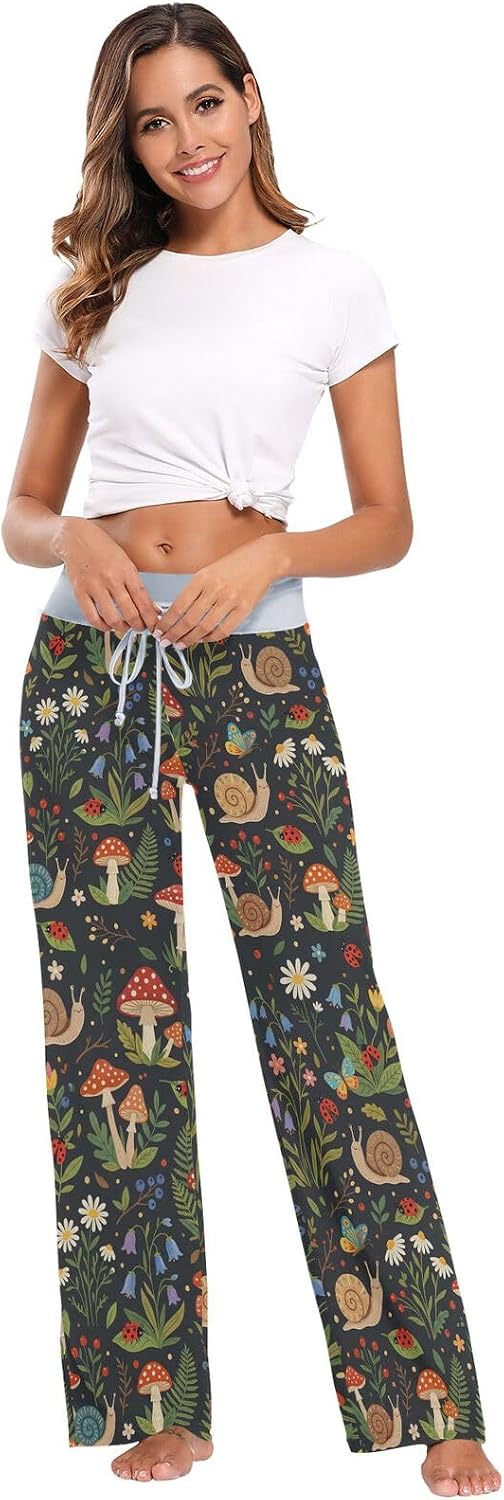 Men Women Pajama Pant Lounge Pajama Bottoms Sleepwear PJs | Elastic Waistband Sleep Pants