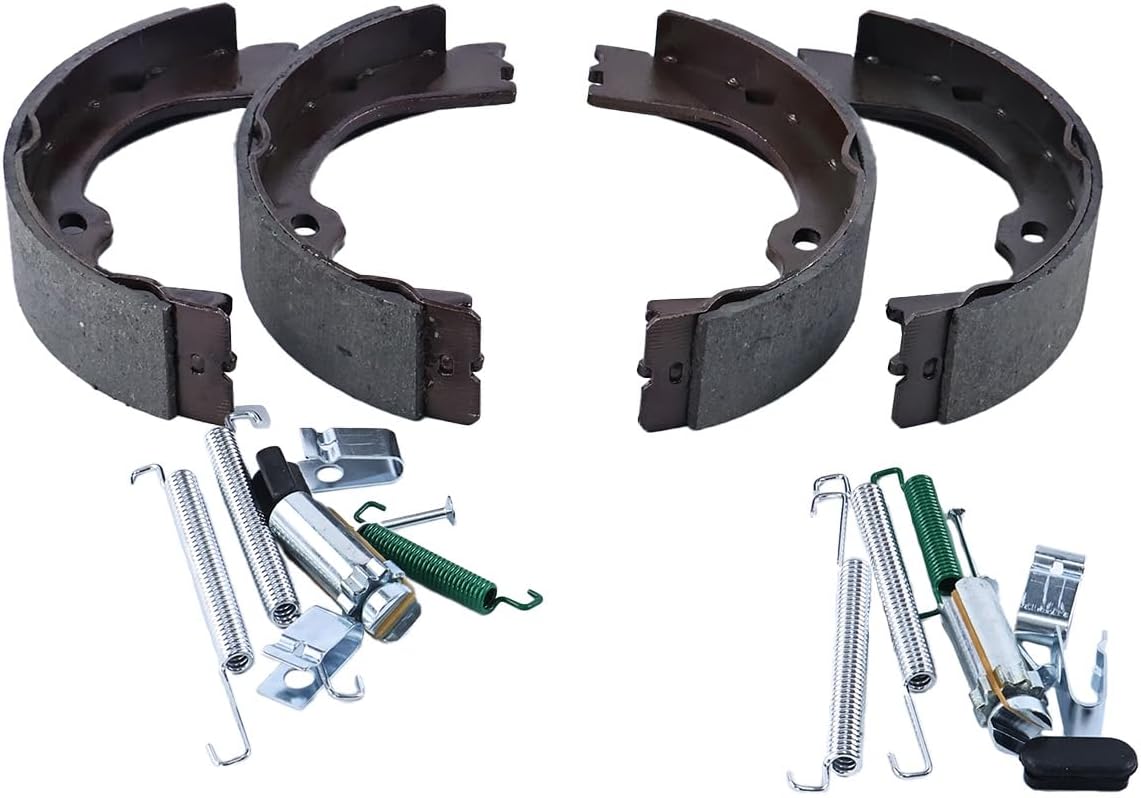 Emergency Parking Brake Shoe & Springs Kit 7329K 947 Compatible with Ford F250 F350 F450 S/D 2013-2022 Compatible with RAM 1500 2008-2018