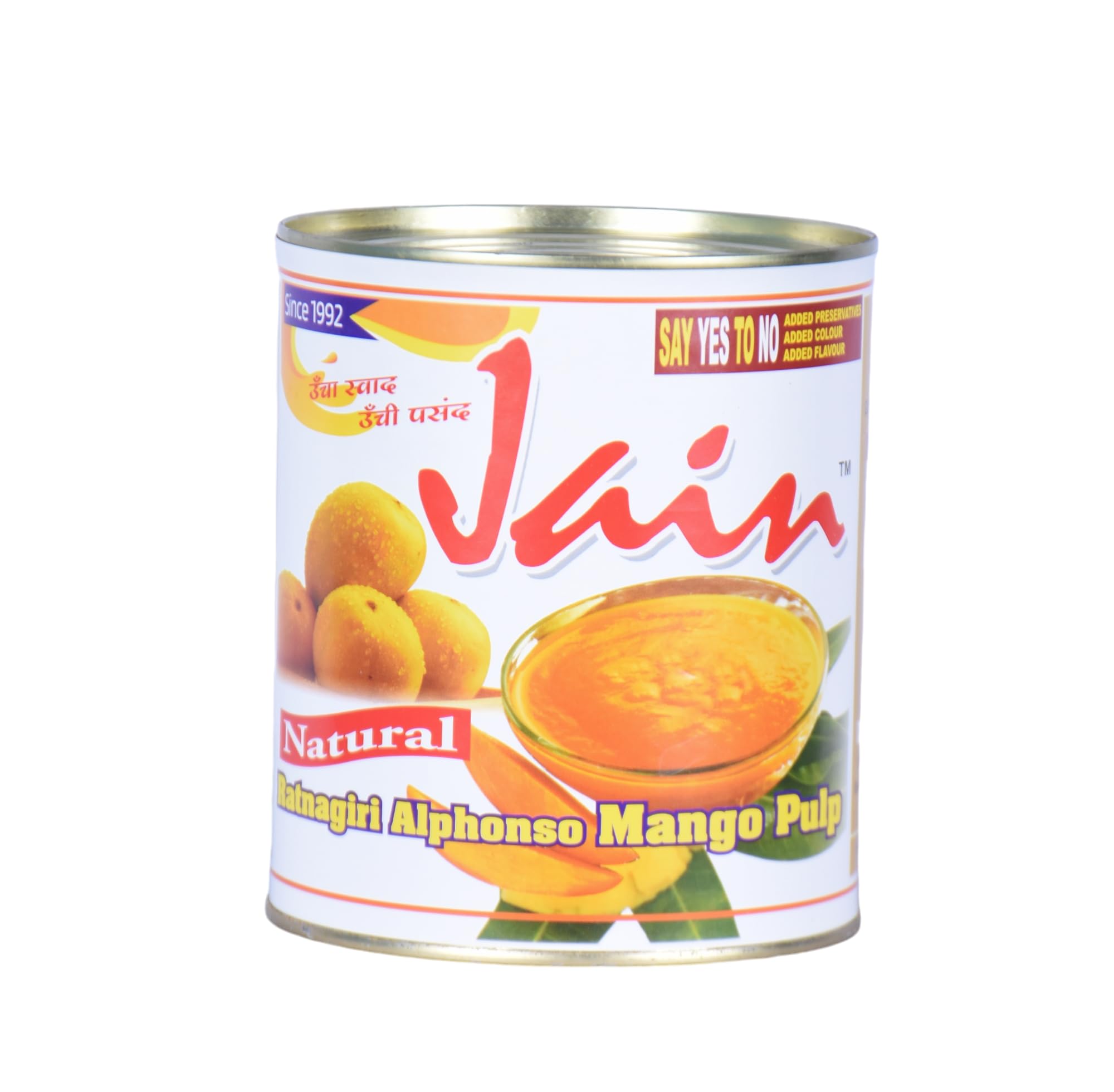 Jain SUGAR-FREE Ratnagiri Alphonso Mango Pulp (UNSWEETENED) रत्नागिरी हापूस आमरस |No Added Preservatives Or Artificial Colour (B0D9KPL4DX) Amazon Price History, Amazon Price Tracker