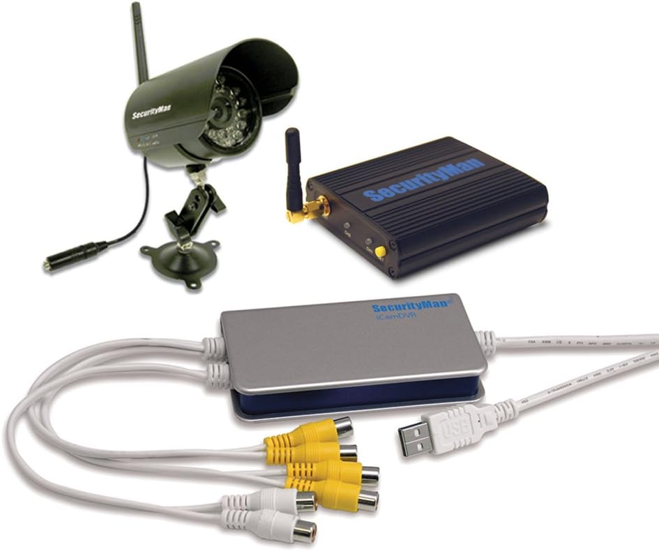 Amazon.com : SecurityMan iCamDVR1B Internet monitoring and Video ...