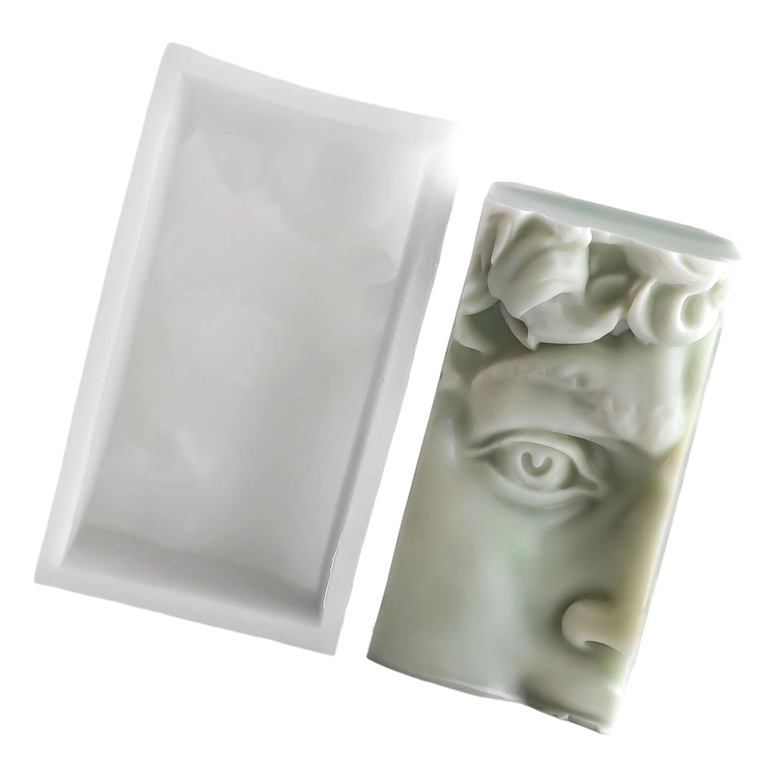 Moule silicone visage humain résine époxy pour éviter les bulles et réussir vos sculptures fait main