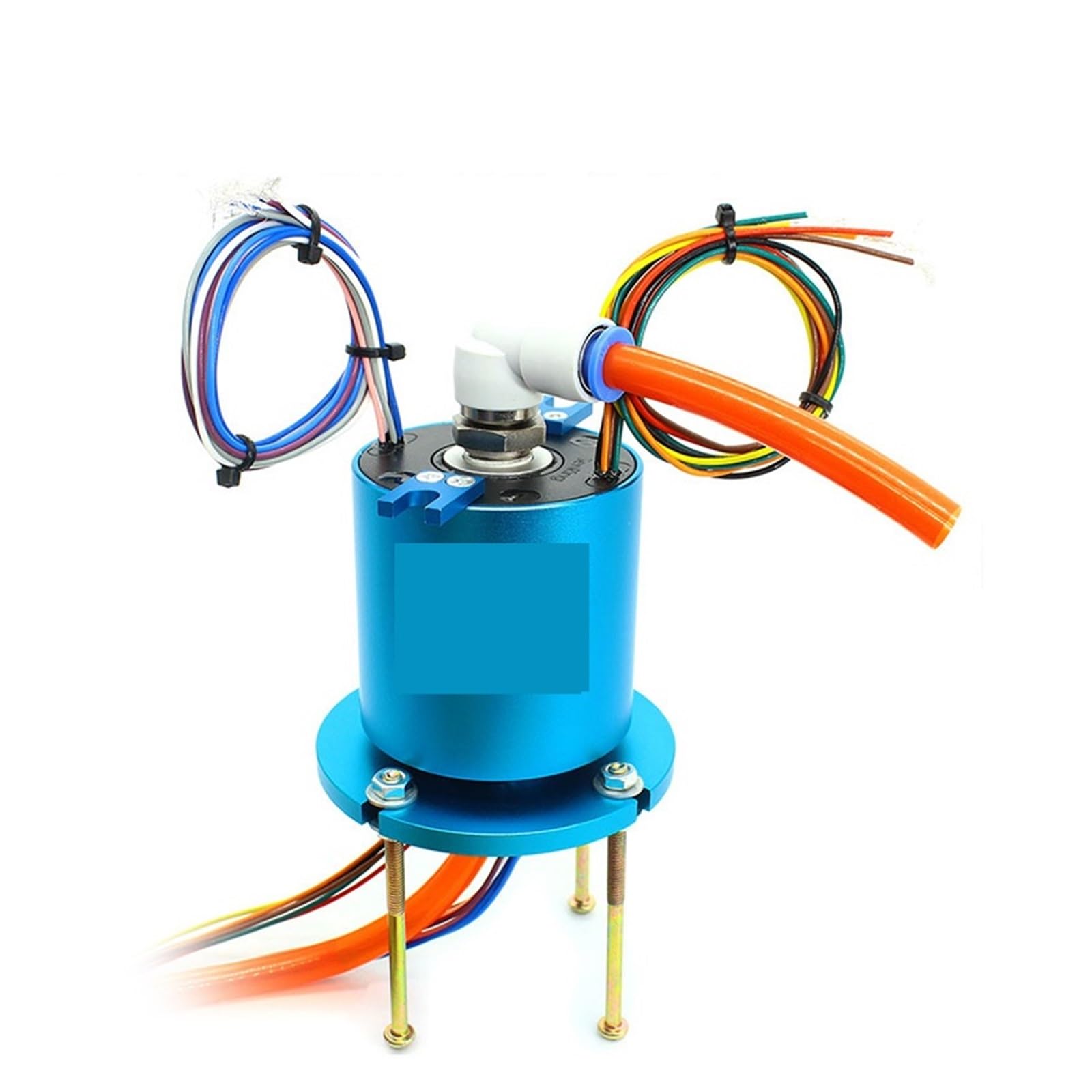 Drehdurchführung 1 Durchgang mit elektrischem Schleifring 6 Drähte / 12 24 Anschluss G1/4''(1 passage 24CH 5A)