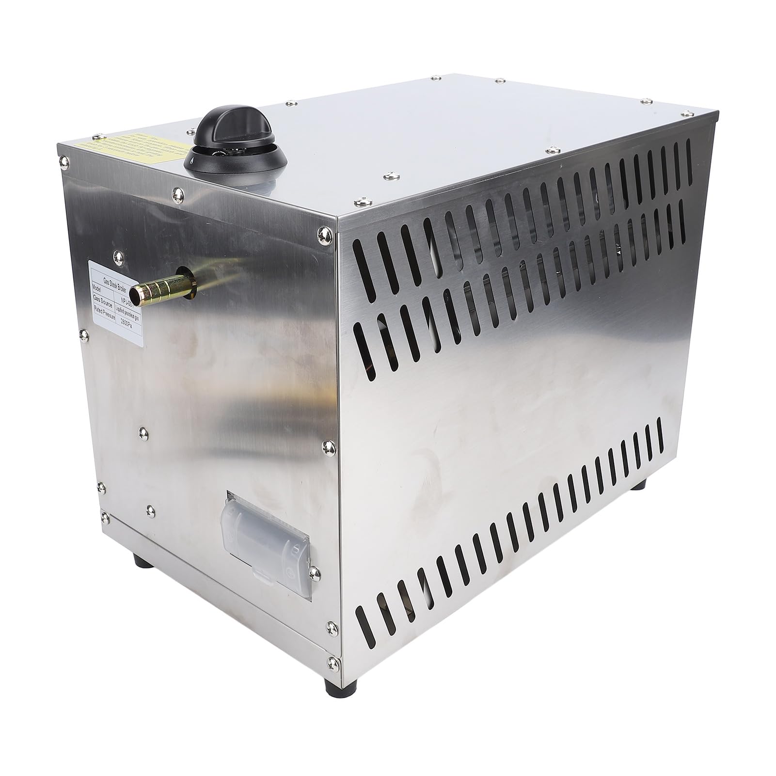 Omabeta Toster Komercyjny o Dużej Wytrzymałości, Bezdymny, 4000 W, Idealny do Robienia Steków i Chleba W Restauracjach, Stal Nierdzewna 35,5 X 22,5 X 28 Cm