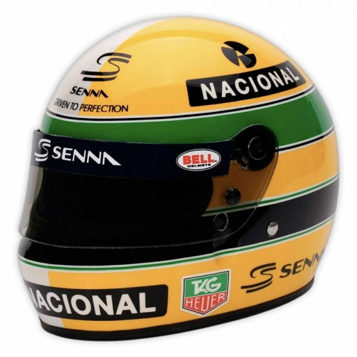 美品　Ayrton Senna ヘルメットコレクション MINICHAMPS|アイルトン・セナ ヘルメットコレクション|HARDOFF
