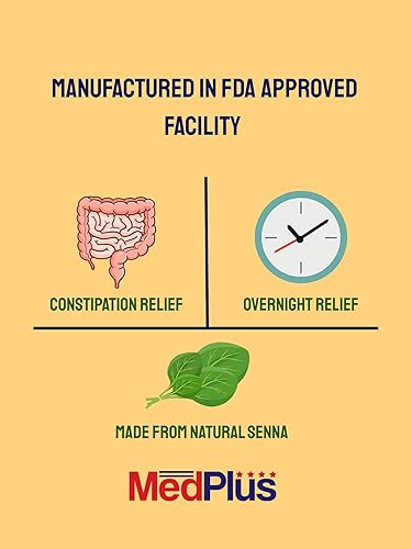 Miniatura 6 de MedPlus Laxante vegetal natural - Jarabe de sena 8.8mg0.2 fl oz - Alivio del estreñimiento - Sabor a chocolate - Comparado con el jarabe Senokot