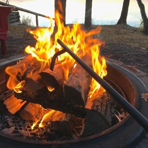 Miniatura 4 de Walden Backyards Poker para fogatas de 30 pulgadas y rejilla redonda de acero resistente de alta calidad con atrapasueños de 24 pulgadas