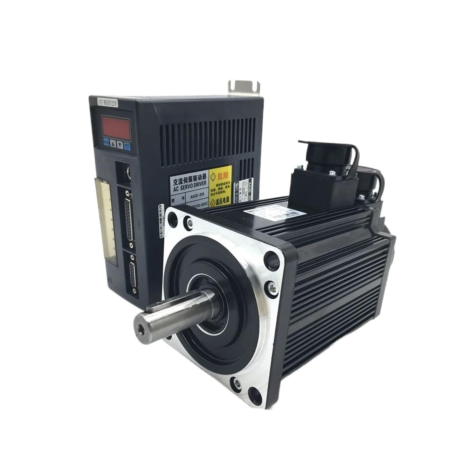 1.2-3.8KW AC 220V/380V Servo Motor Drive Kit 110ST-M04030/110ST-M05030/110ST-M06030/130ST-M07725/130ST-M15015 4-15Nm 3000rpm(130ST-M15015 380V)