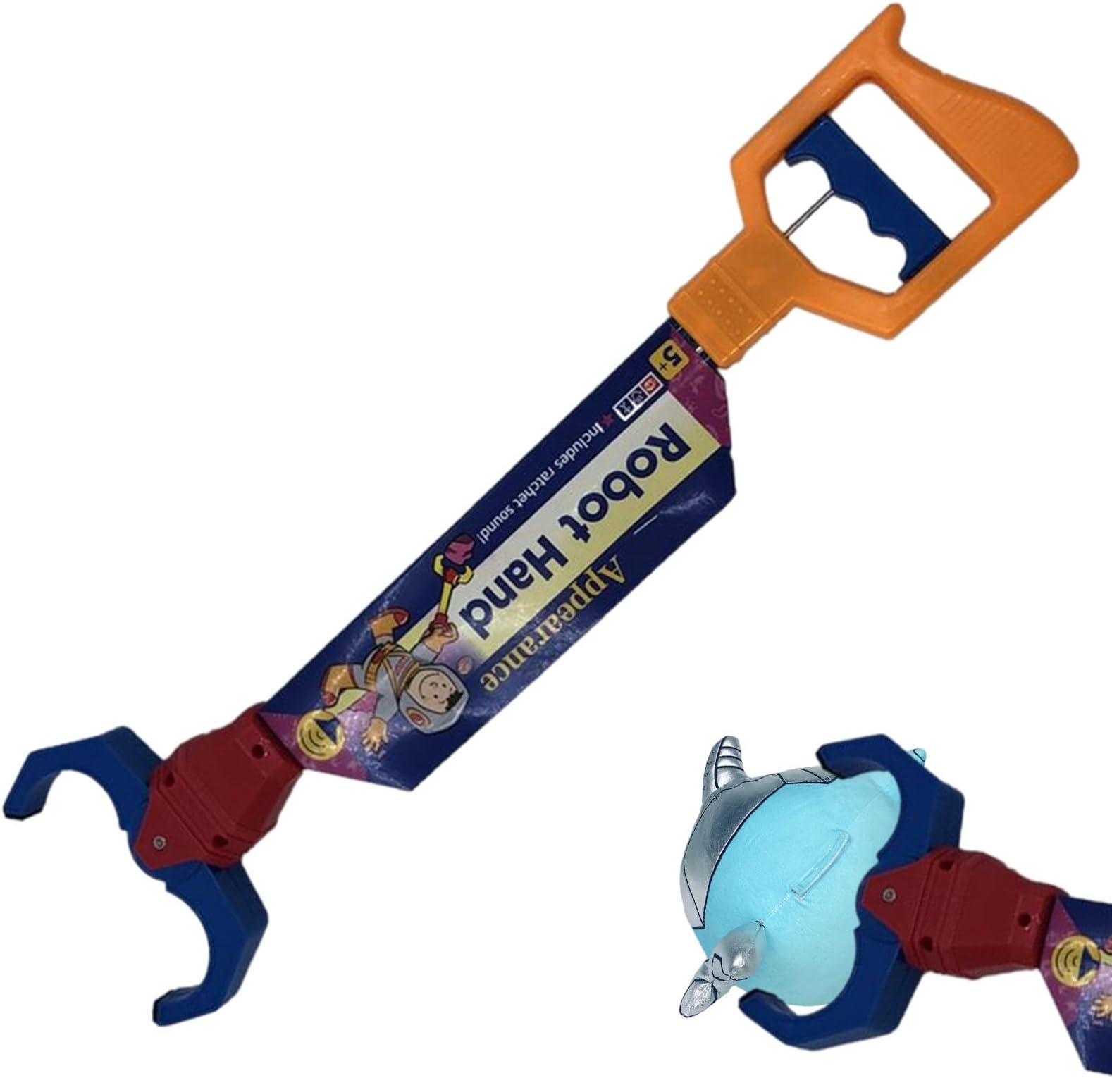 Interactive Toy Grabber - Robot Hand Toy, Children Intelligence Claw Grabber, Fun Pick Up Toys For Early Learning Hand Eye Coordination Creative Play Fine Motor Skills Development And Educational Ente