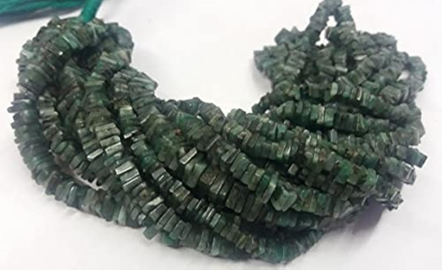 Chrysocolla Heishi Beads perles naturelles régulières 4mm pour réparer vos colliers