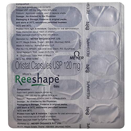 Reeshape 120 mg tablet price