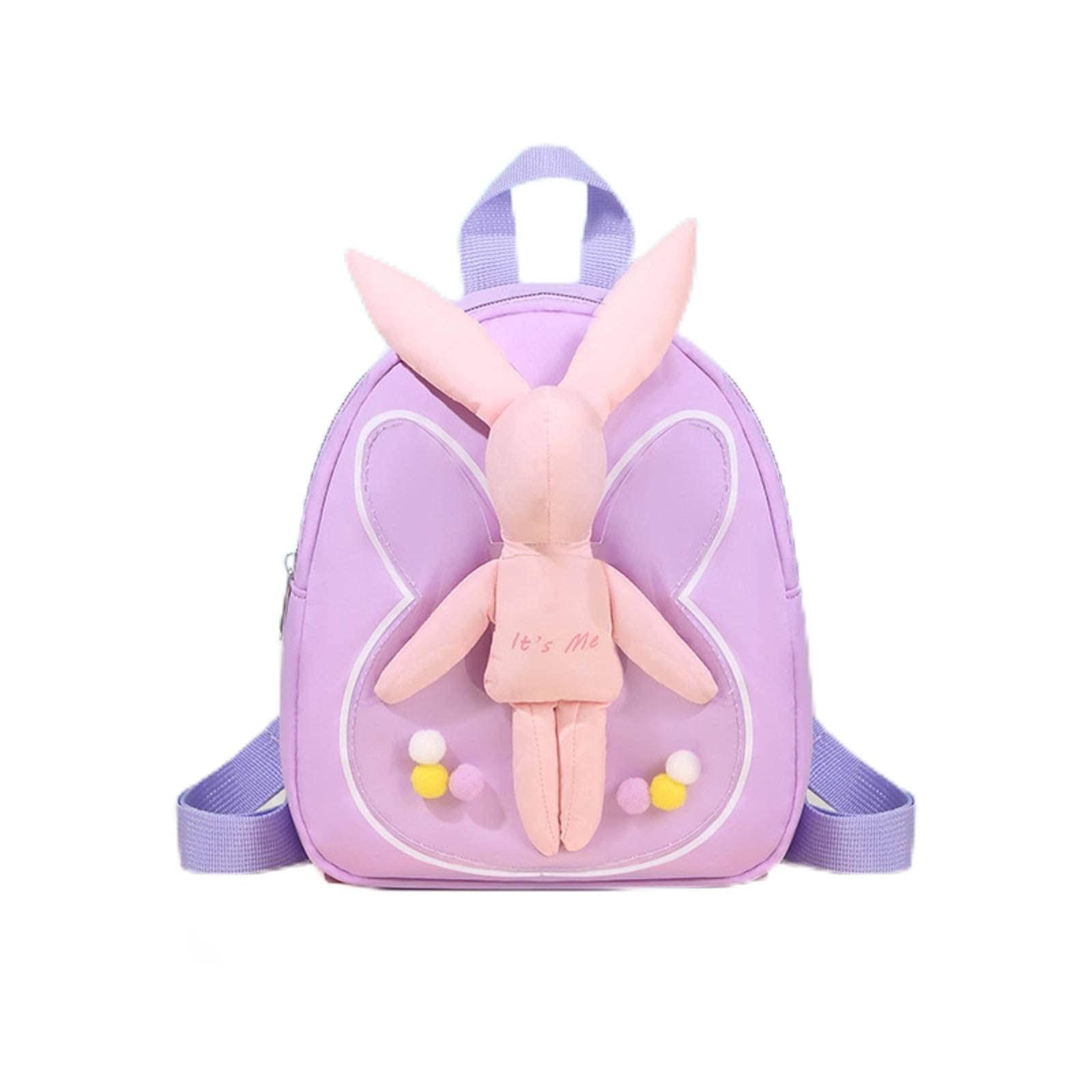 MBETABeiqi children's schoolbag new nylon outing kindergarten cartoon cute bunny backpack