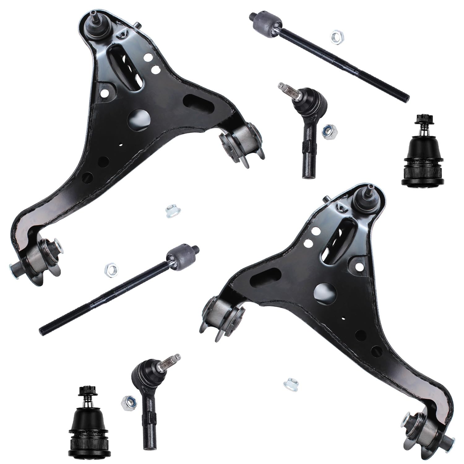 Detroit Axle - 8pc Front End Suspension Kit for 2006-2010 Ford Explorer