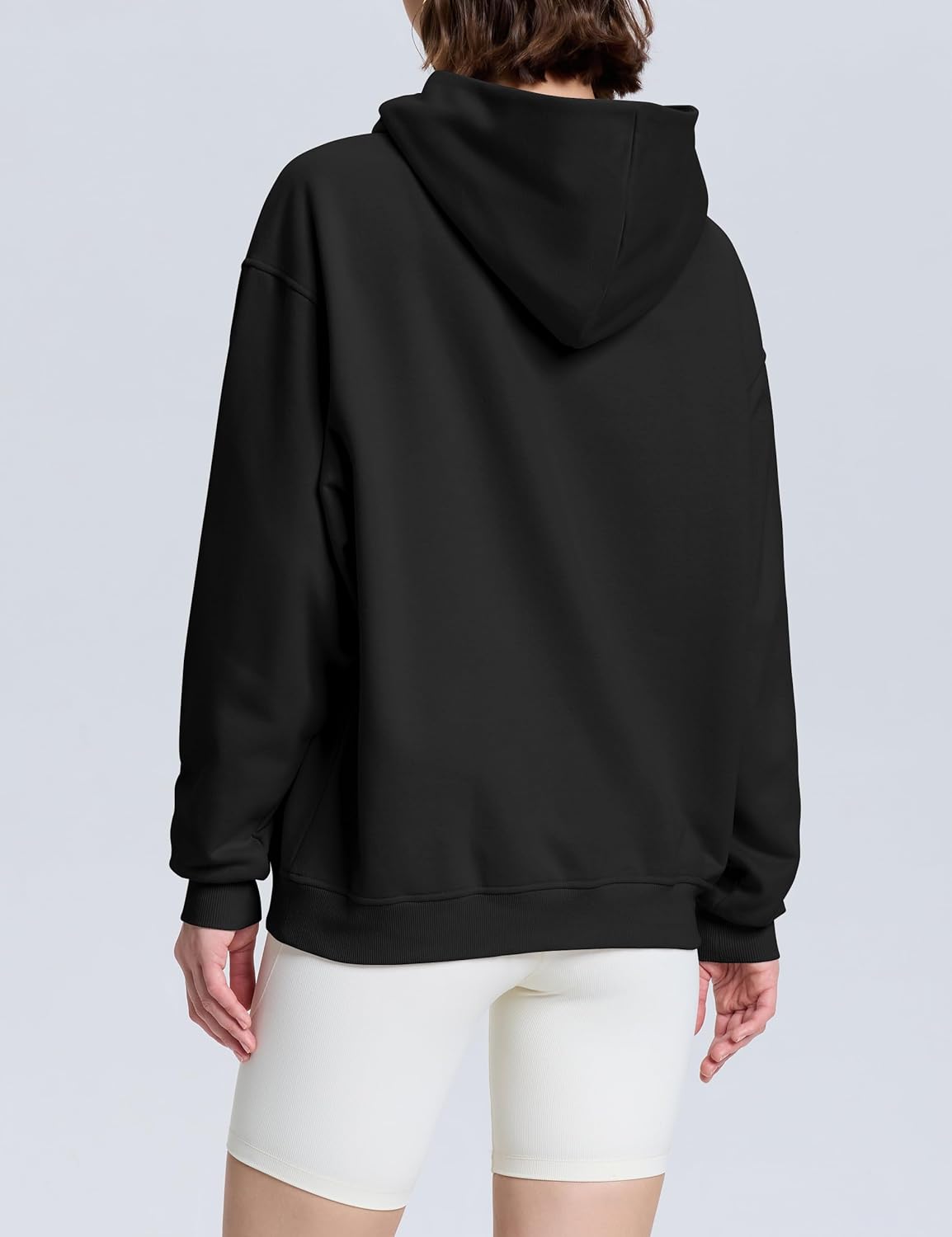 PrettyGuide Women's Casual Fall Long Sleeve Cotton Sweatshirts Oversized Hoodies Fleece Pullover with Pocket - Image 6