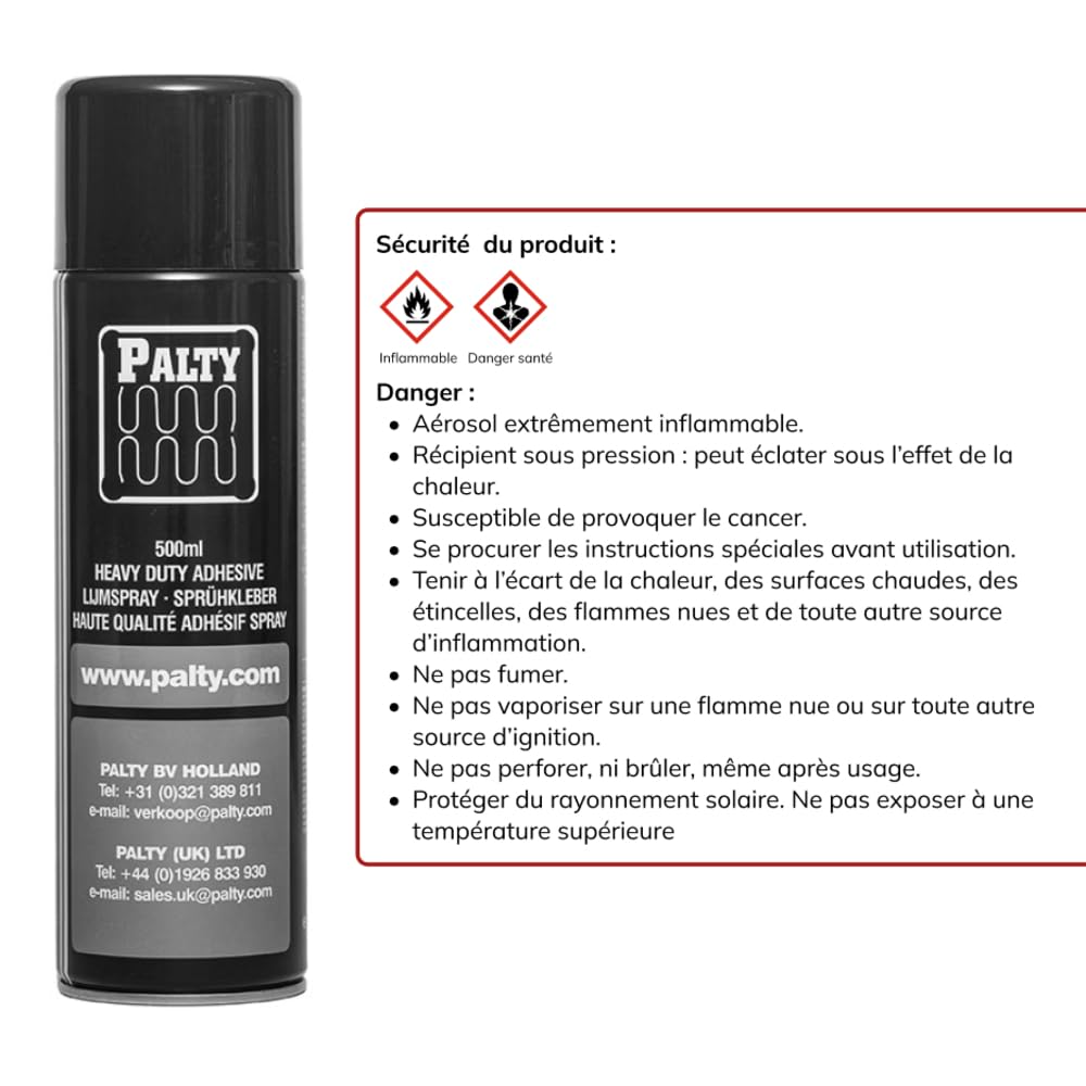 Colle néoprène en spray 500ml